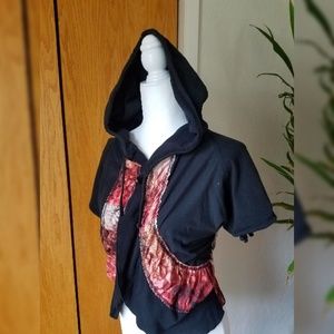 Flipn' tribal crop jacket